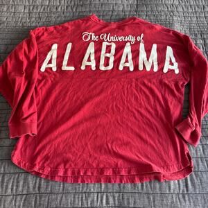 Vintage Press Box NCAA Alabama Crimson Tide Long Sleeve Cotton Shirt Men's M